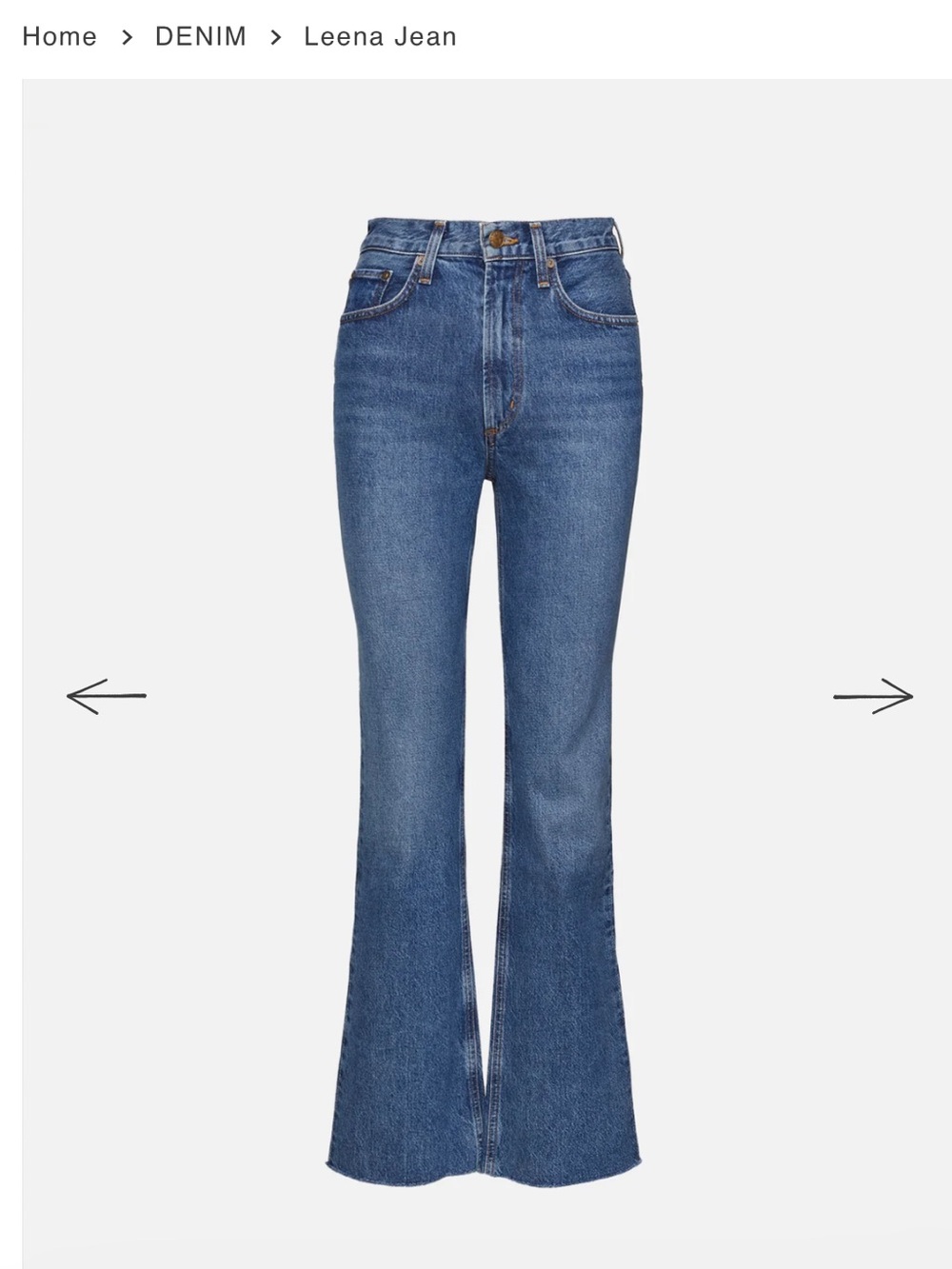 NWT AGOLDE Leena Jeans Mid Rise Baby Flare
